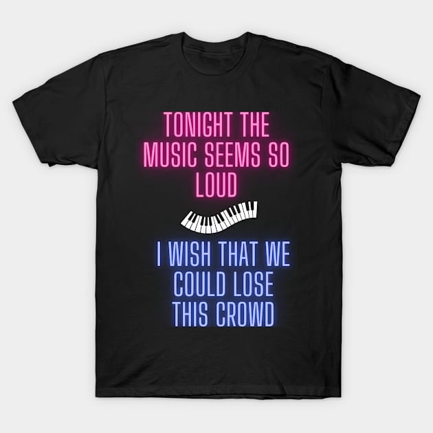 80's Careless Whisper Merch T-Shirt by Seligs Music